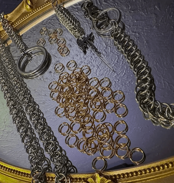 Chainmail Jewelry Workshop – March 2026&nbsp;Craft